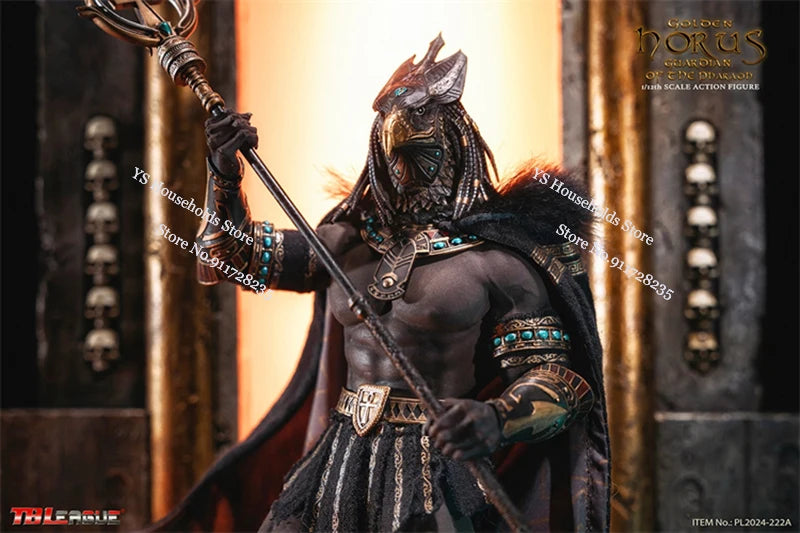 TBLeague PL2024-222 1/12 Gold Sliver Version Horus Action Figure Ancient Egypt Guard God Delicate 6inch Soldier Model Gifts