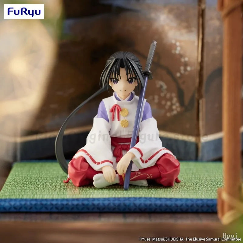 In Stock Original FuRyu Noodle Stopper The Elusive Samurai Animated Version Drop/Tokiyuki Hojo Models Anime Figures Collection
