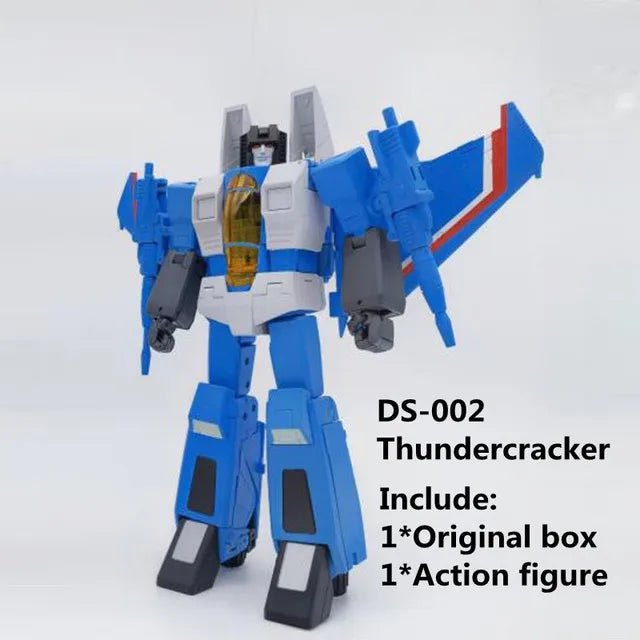 NEW Transformation DEFORMATION SPACE DS-001 DS01 Starscream MP DS002 DS-002 Thundercracke DS-003 DS-01S Skywarp Action Figure