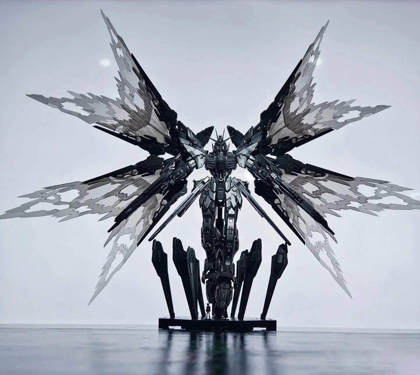 Changlong 7701 Mgex 1/100 Zgmf-X20a Strike Freedom Twilight Coating Assembly Model Kits Action Figure Robot Collect Toys Gifts