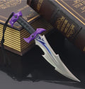 Valorant Weapon Model Melee Reaver Knife Metal Reaver Collection Craft Ornament 18cm Peripheral Samurai Katana Model Gift Kid