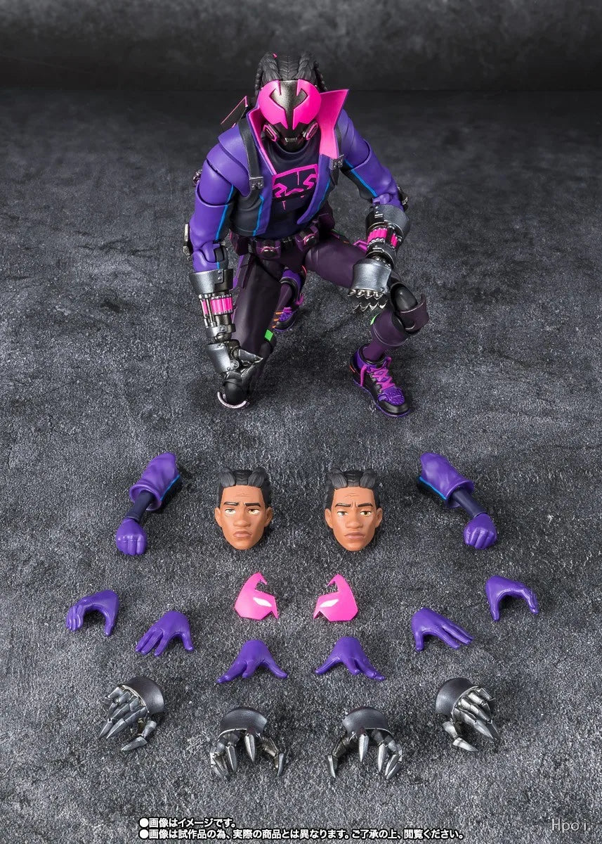 【In Stock】Original BANDAI SPIRITS S.H.Figuarts ACROSS SPIDER-VERSE PART ONE Miles Morales  Figures Animations Ornaments