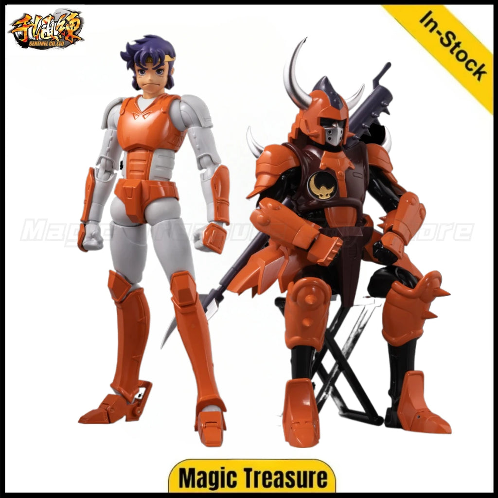 【In Stock 】Original Sentinel Super-Functionable Ronin Warriors Beauty Yellow Figures Anime Gifts