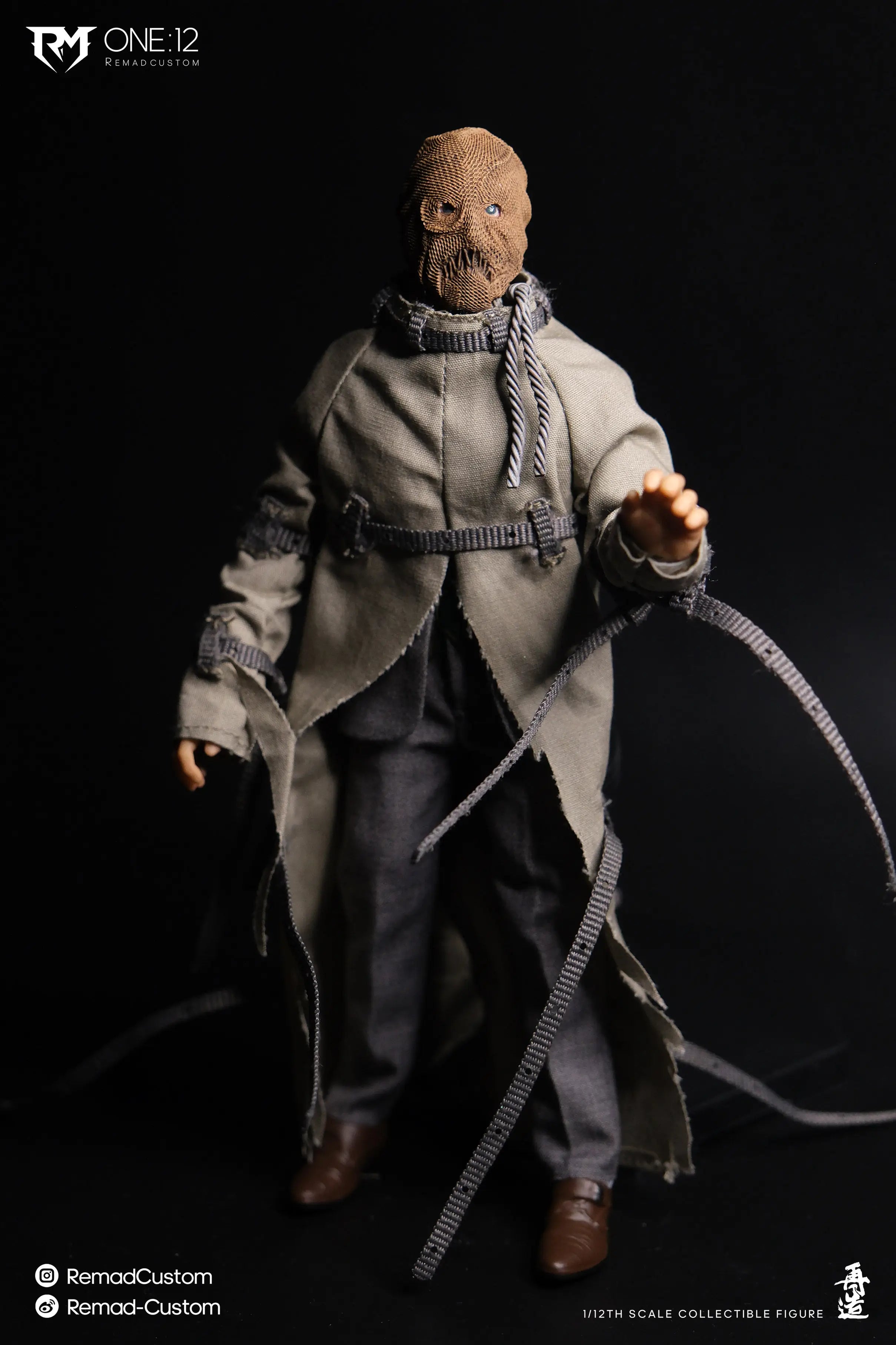In Stock Originate Remad Custom RM-003 SCARECROW REMAD CUSTOM 1/12TH SCALE COLLECTIBLE FIGURE Model Toys Jonathan Crane