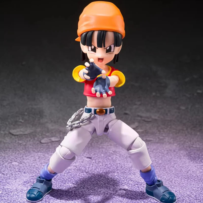 BANDAI SHF Dragon Ball GT Pan 100% Original genuine 90mm PVC Action Anime Figure Model Toys Figure Collection Doll Gift