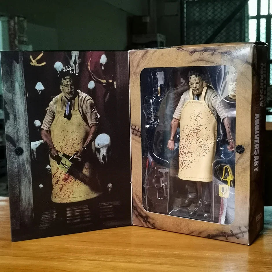 NECA Leatherface PVC Action Figure Collectible Model Toy 7" 18cm