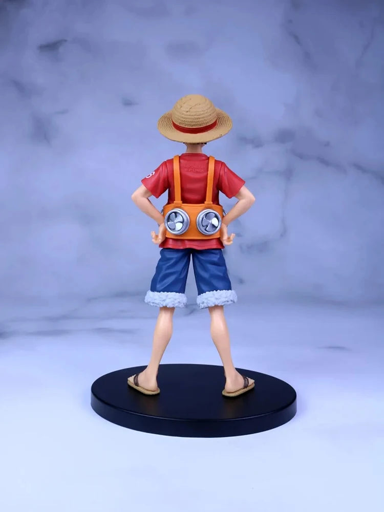 Anime One Piece Film RED DXF The Grandline Men Monkey D Luffy PVC Actionfigur Sammlermodell Spielzeug