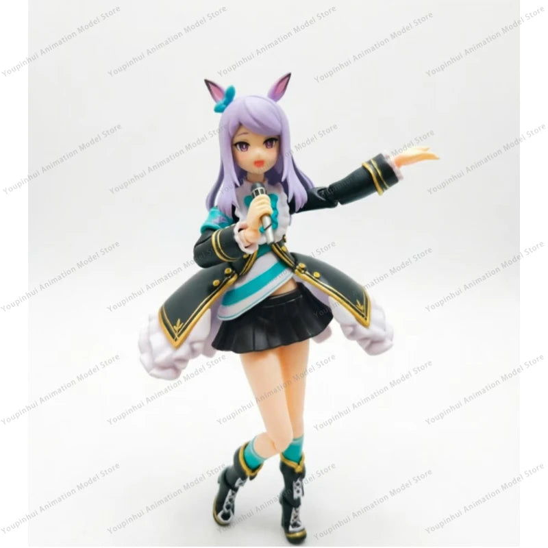 100% Original Figma 572 Umamusume Pretty Derby Mejiro McQueen In Stock Anime Action Collection Figures Model Toys