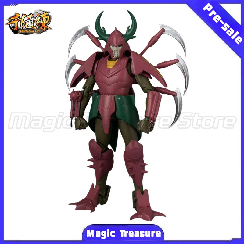 【MT】Pre-sale Sentinel SUPER ACTION STATUE Ronin Warriors Snail Curse Luo  Action Figure Toy