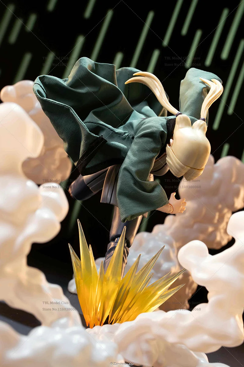 1/12 Мащаб Дамски дрехи Наметало НАРУТО Цунаде Медицинско Нинджуцу Японско Аниме За SHF 6-инчова екшън фигурка Войник Сцена