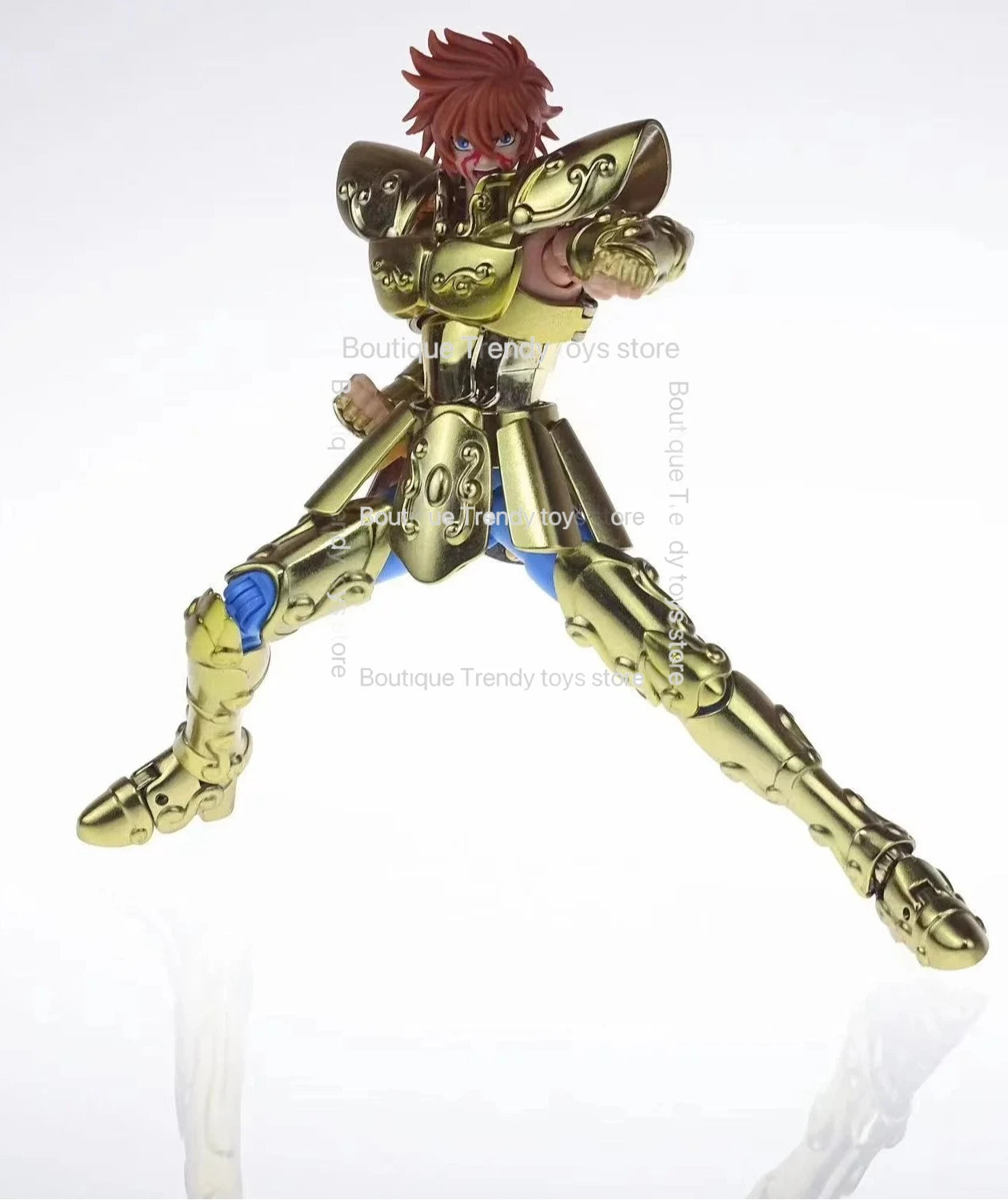 In Stock ST Saint Seiya Style EX LC Leo Regulus The Lost Canvas Alloy Articulated Collectible Anime Action Figure for Adults
