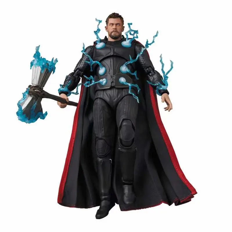Anime Marvel Avengers 3 Maf 104 Thor Pvc Action Figure Model Doll Kids Christmas Gift