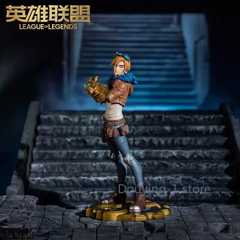 In stock, League of Legends LOL Explorer Ezreal medium sculpture collection game figurine.
