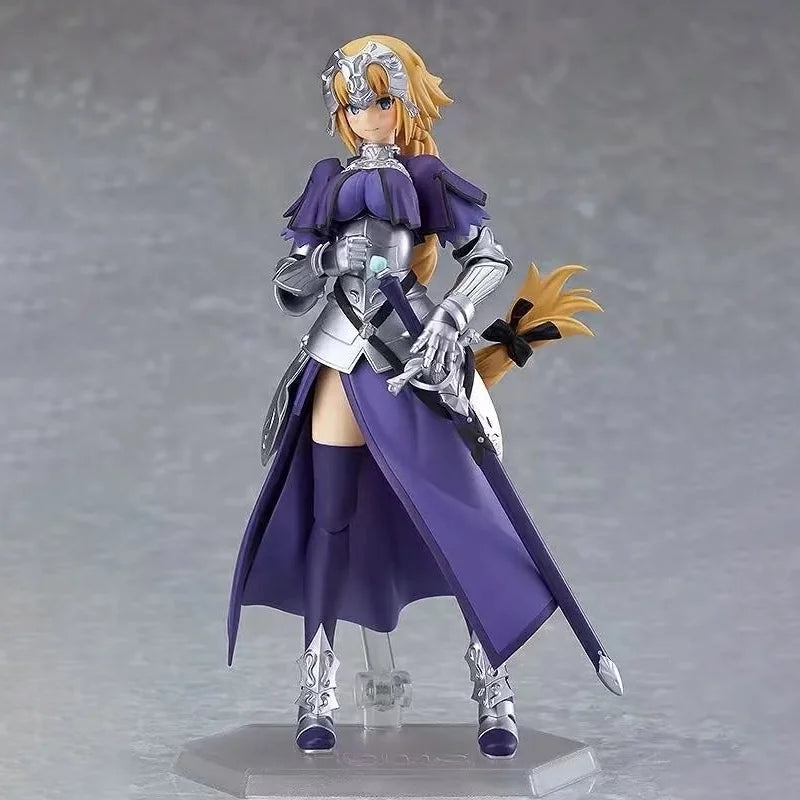 Figma366 Joan of Arc Movable Humanoid Action Figure Fate/Grand Order Ruler Collectible Model Office Figurine Birthday Gift