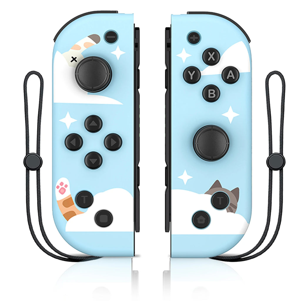 Mini Joypad For Nintendo Switch/Ios/Android/Pc Gamepad For Remote Controller With Wake-Up Function Motion Control/Dual Vibration
