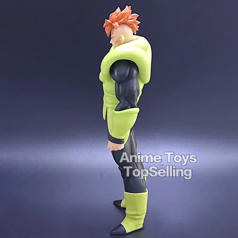 29cm/11.42in Anime Dragon Ball Z ANDROID 16 Figure Action Figures PVC Statue Collection Model Toys Gifts