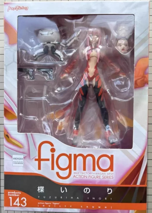 【SF】In Stock Original Max Factory GSC Figma143 GUILTY CROWN Yuzuriha Inori Figures Model Anime Collection