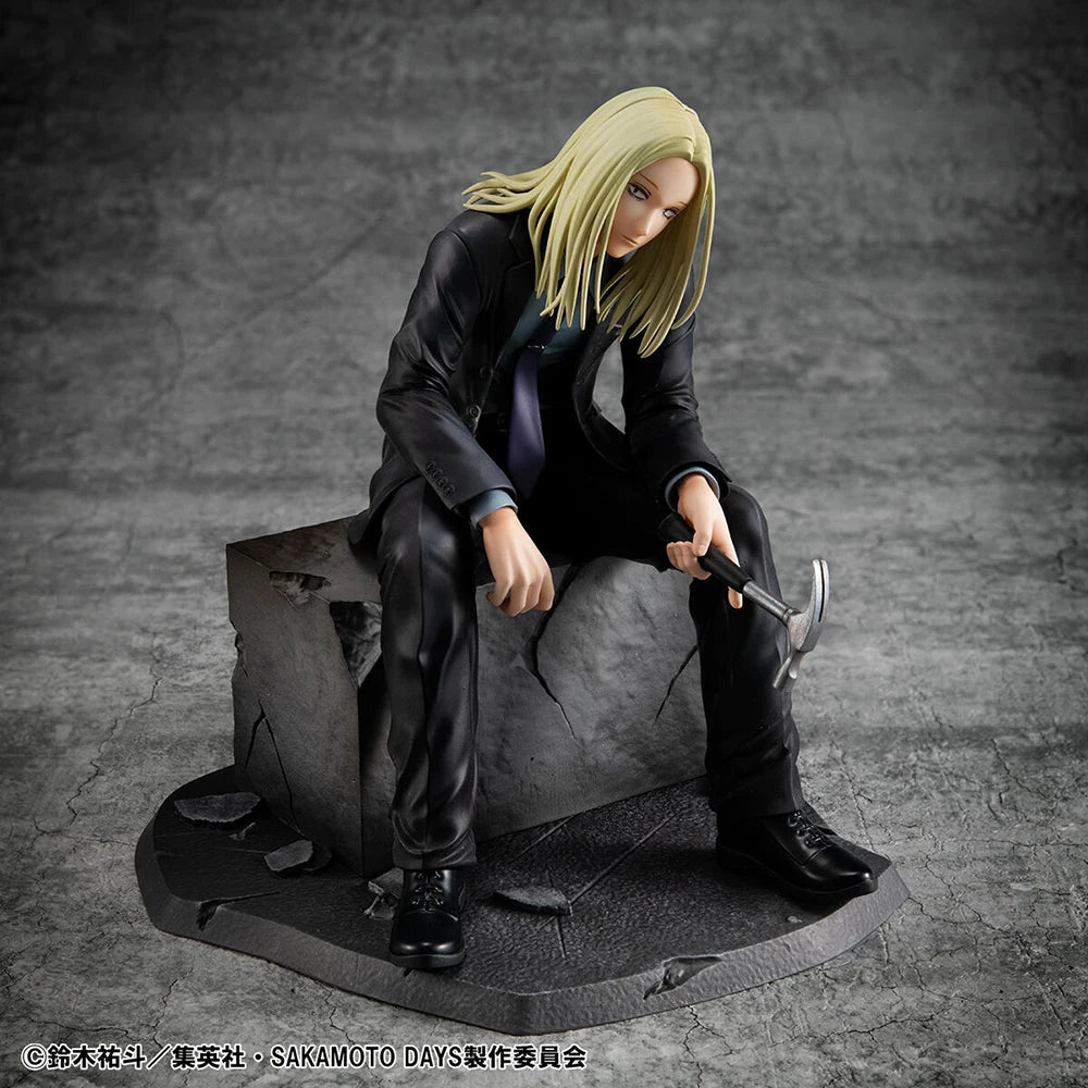 100% Original MegaHouse Sakamoto Days Shishiba Model Toys Collection Series Anime Figure Model Decoration Garage Kit