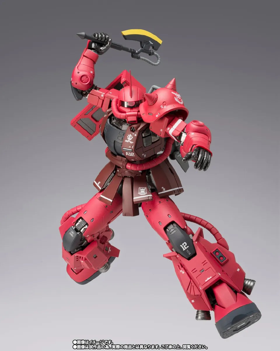In Stock Genuine BANDAI GUNDAM FIX FIGURATION METAL COMPOSITE MS-06R-1A High Mobility Type Zaku 2 Figure Anime Action Model Toy