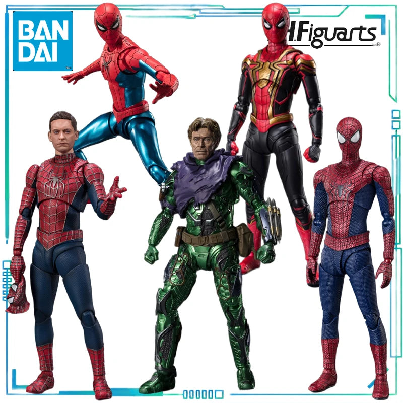 BANDAI SPIRITS Genuine S.H.Figuarts Series Spider Man: No Way Home for Heroes，Green Goblin，The Amazing Spider-Man Movable Model
