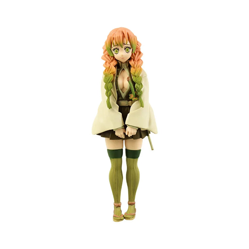 Anime Demon Slayer Kimetsu No Yaiba Sanemi Mitsuri Obanai Muichirou Kyoujurou Tengen PVC Action Figures Model Dolls Toys Gifts