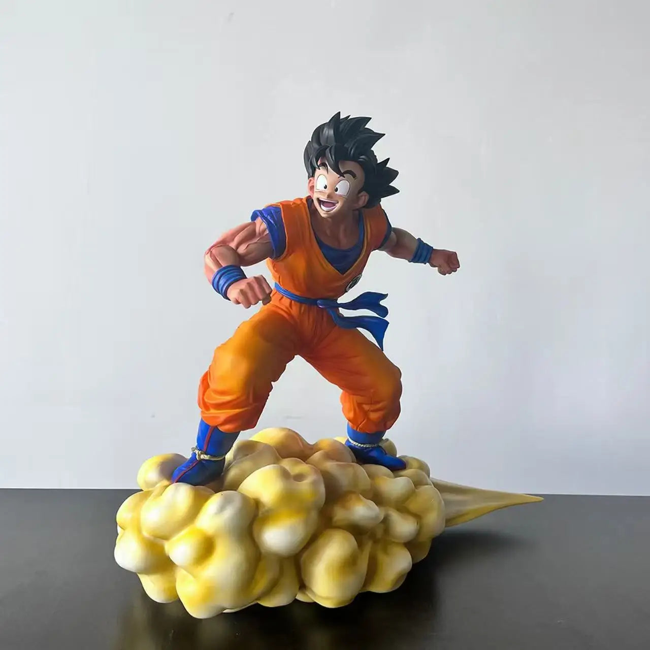 31cm/12.2inch Dragon Ball Z Cloud Goku Figure Super Saiyan Son Goku Action Figures Gk Statue Collection Model Toy Gifts