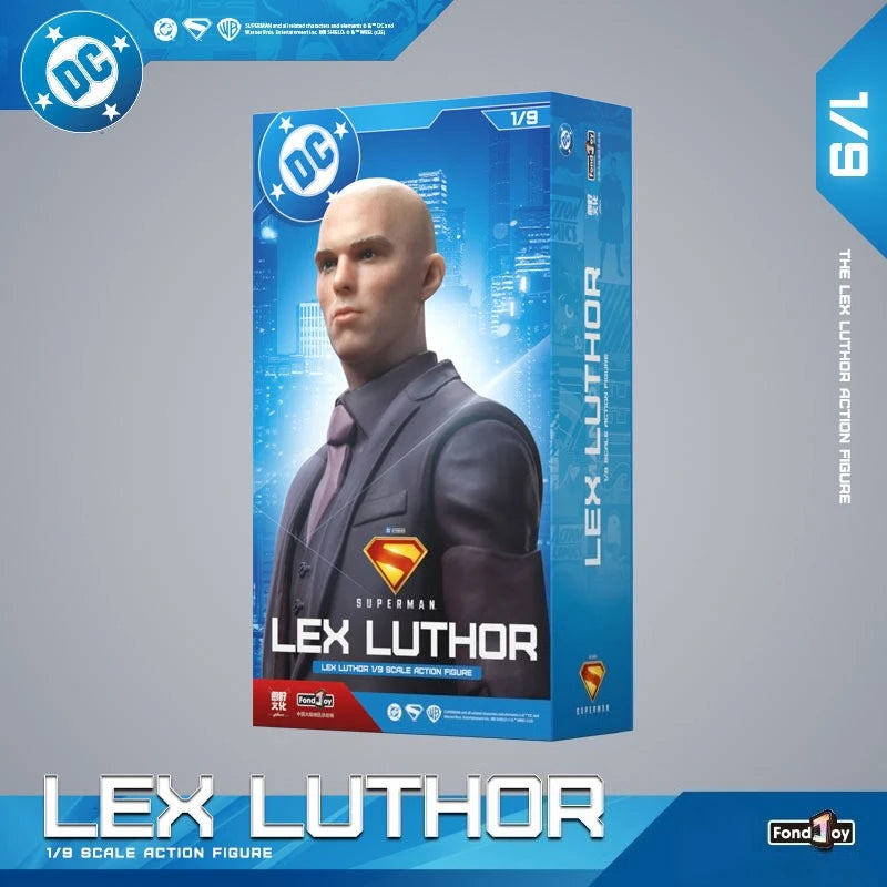 In Stock Fondjoy New Superman Movie Lex Luthor 1/9 Action Figure DC Superman Movie Version Figure Ornaments for Toy and Boy Gift
