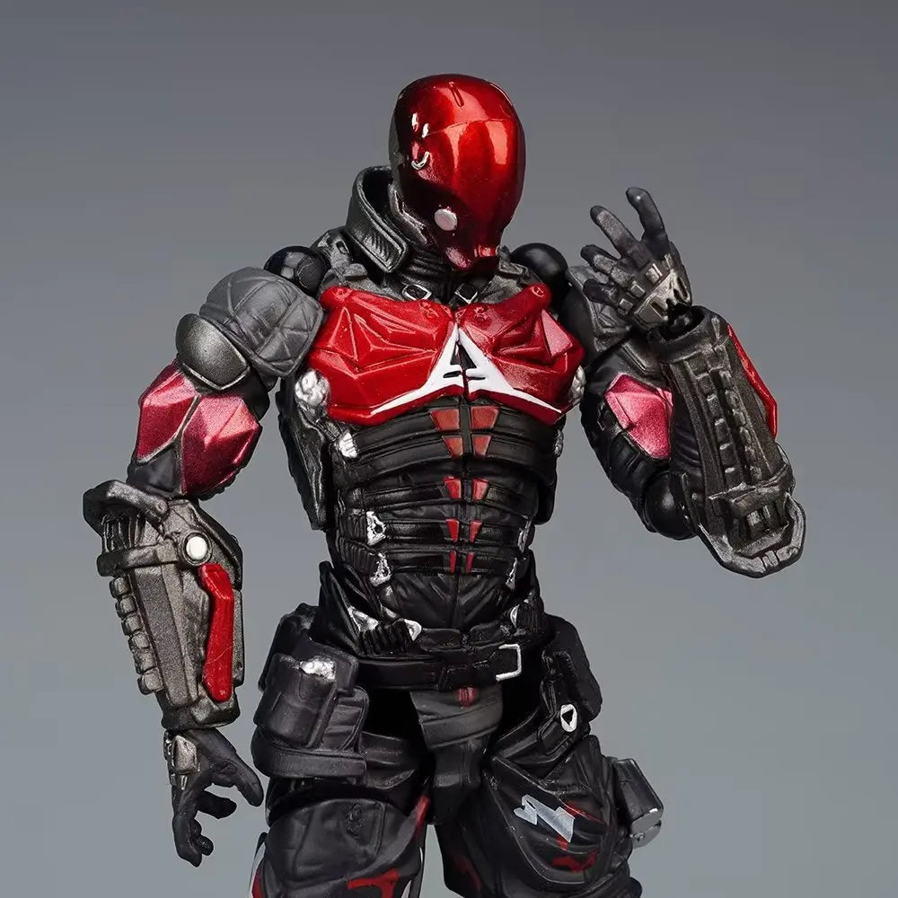 17cm Yamaguchi 024 Action Figure Batman Arkham Knight Movable Batman Joint Model PVC Toys Gifts Gift Set 2023
