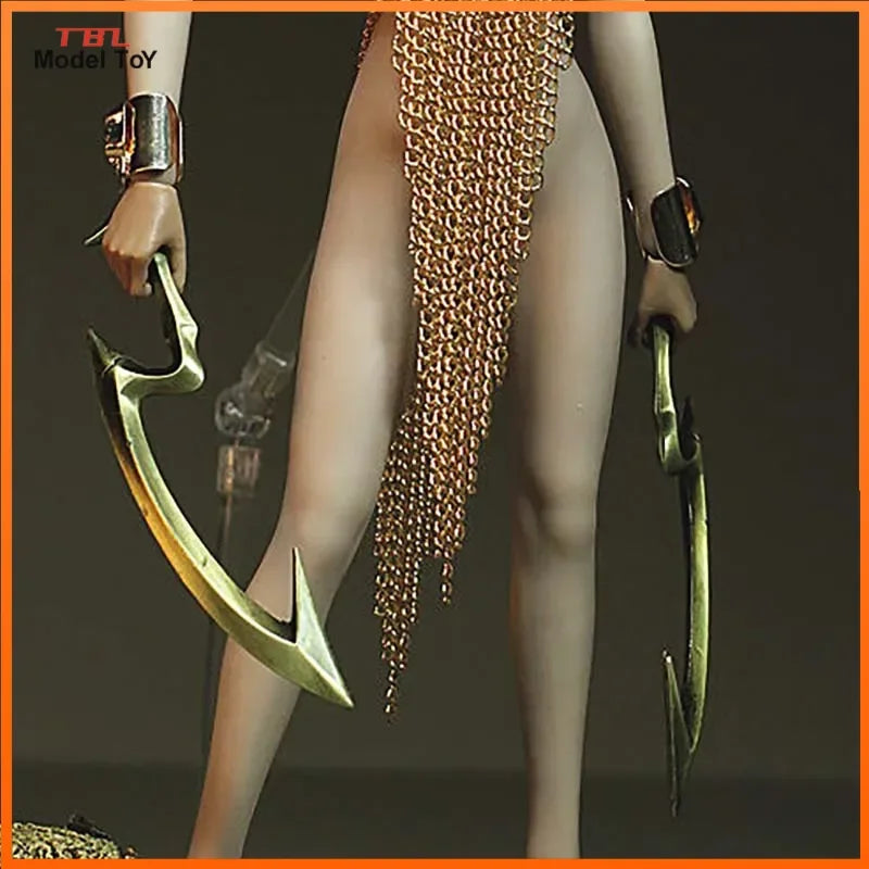 1/6 Scale Action Figure Metal Knife Model Scene Weapon Accessory for 12in Ph Tbl Body Dolls Toys