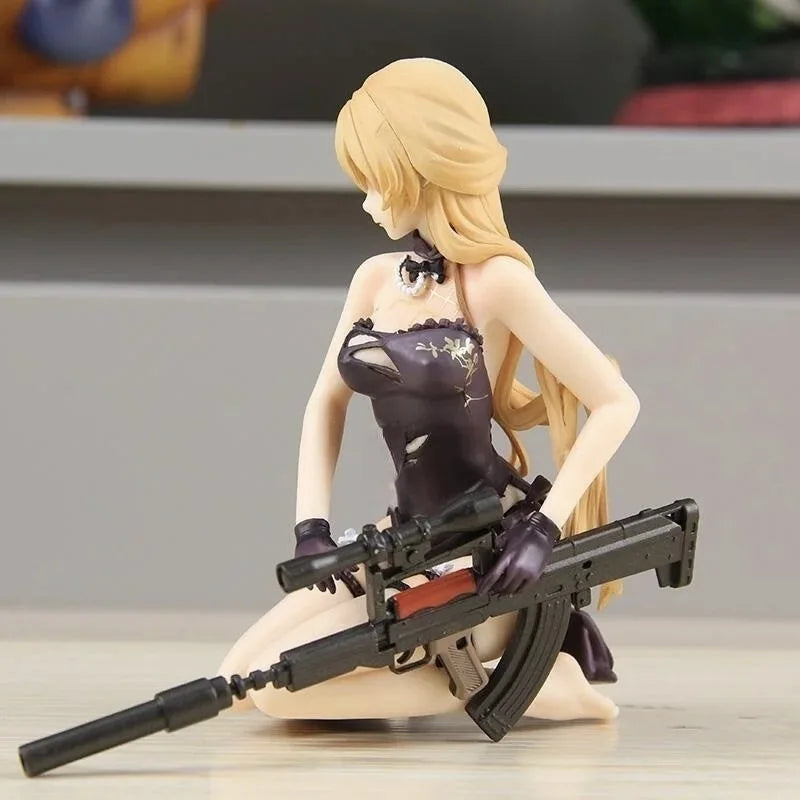 Girls Frontline Ziyu Heart Damaged Ver Anime Figure PVC Collectible Model Desktop PC Case Decoration For Anime Game Collectors