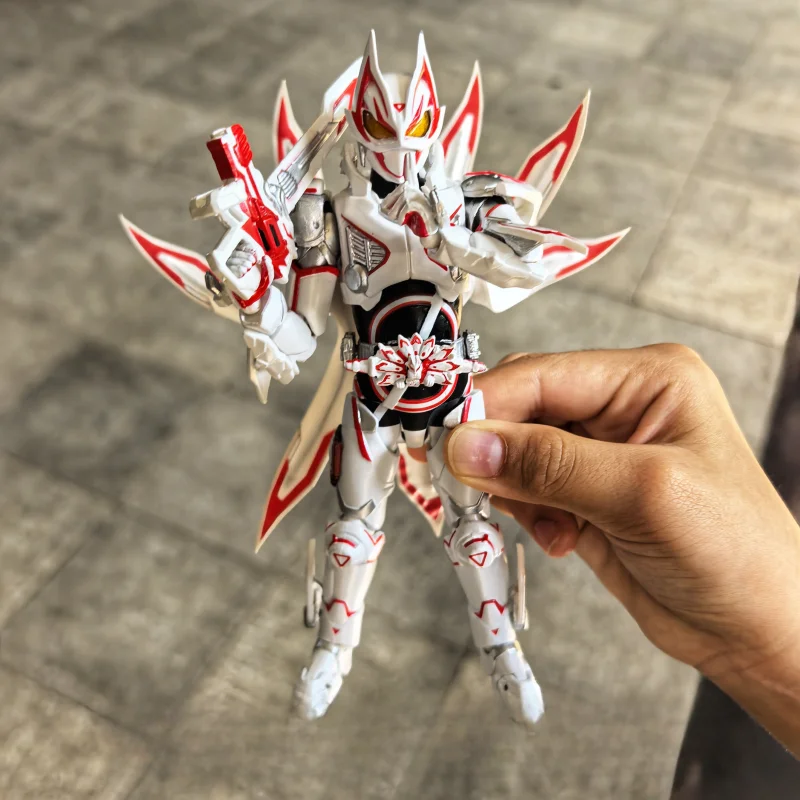 In Stock Genuine New Masked Hero Kamen Rider Arcfox Mk9 Kyubi No Youko Morphology Shf Figure Model Decoration Toy Gift