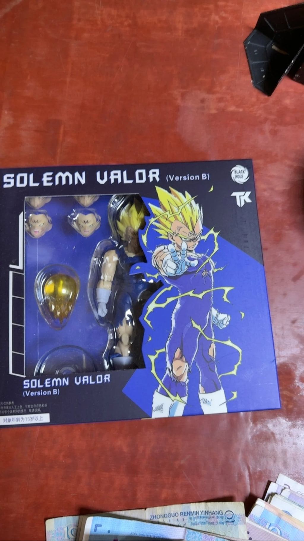 Hot Dragon Ball Super Saiyan Z Shf Ssj Majin Vegeta Black Hole & Tk Full Power Battle Damage Anime Action Toy Figure Model Gifts