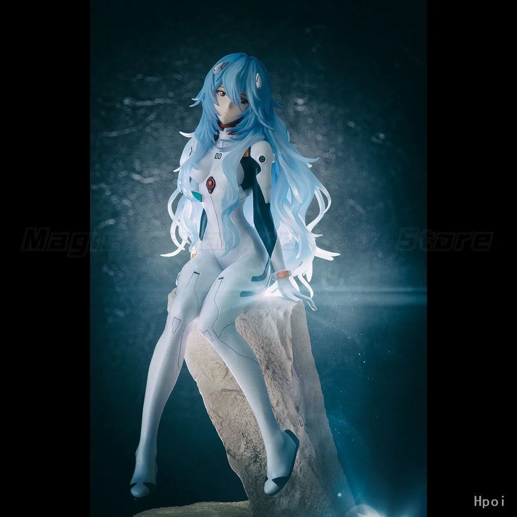 【In Stock】Original MegaHouse Precious G.E.M. EVA: NEW THEATRICAL EDITION REI AYANAMI Figure Gift