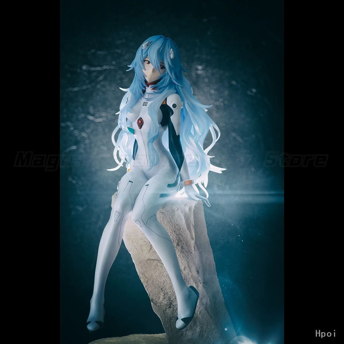 【In Stock】Original MegaHouse Precious G.E.M. EVA: NEW THEATRICAL EDITION REI AYANAMI Figure Gift