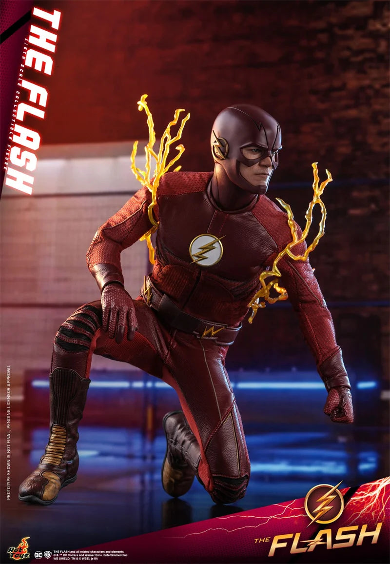 HOTTOYS TMS009 1/6 Scale Male Soldier Grant Gustin The Flash with Special Effects 12" Full Set Collectible Action Figure Model