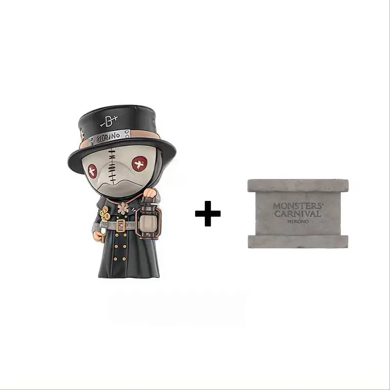 Echtes POP MART Hirono MONSTERS KARNEVAL V10 Serie Blind Box Anime Figur Sammlung Ornamente Halloween Geschenke