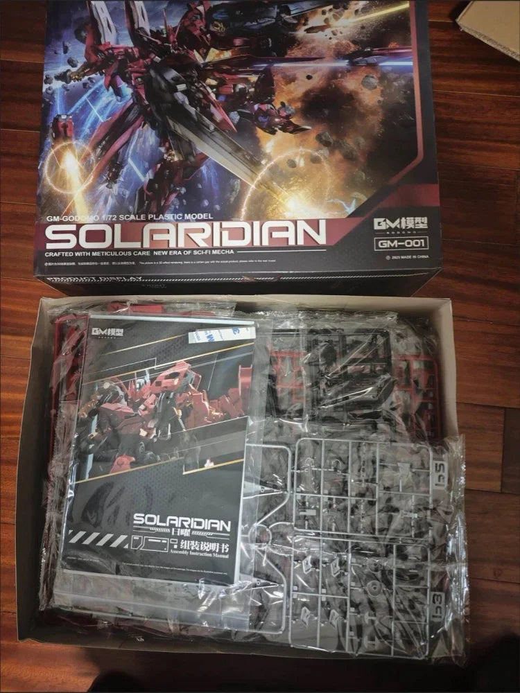 Gm-Godomo Gm-001 Ri Yao 1/72 In Stock Solaridian Action Figure Assembly Model Kit Alloy Skeleton Plastic Model Collection Gift