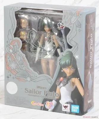 Bandai Sailor Moon Anime SHF Meiou Setsuna Action Figures Collectible Model Movable Exquisite Doll Ornaments Toys Gifts for Kids