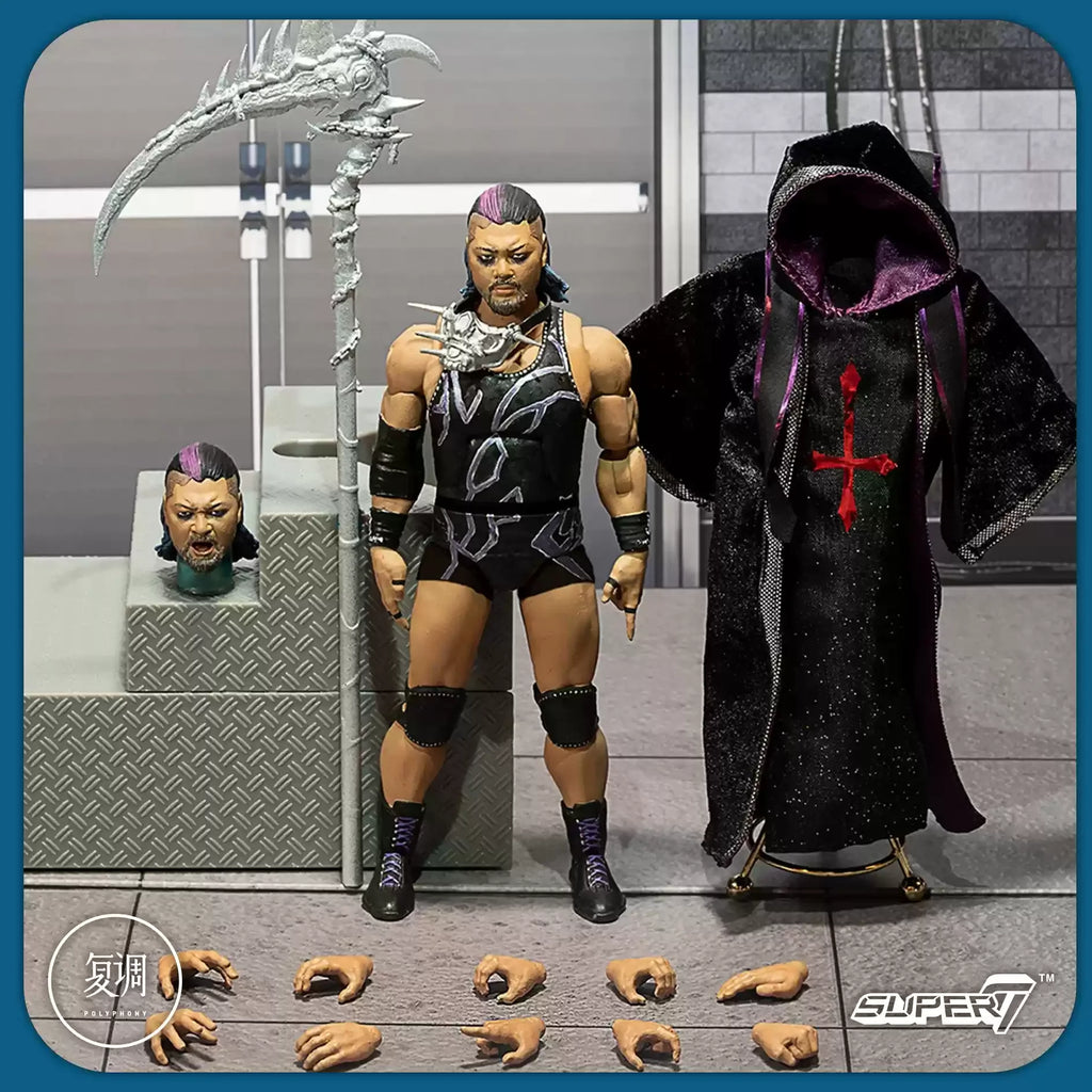 Super7 New Japan Pro Wrestling Bushi Hiromu Takahashi Tetsuya Naito Series 2 NJPW Ultimate Edition 7 Inches