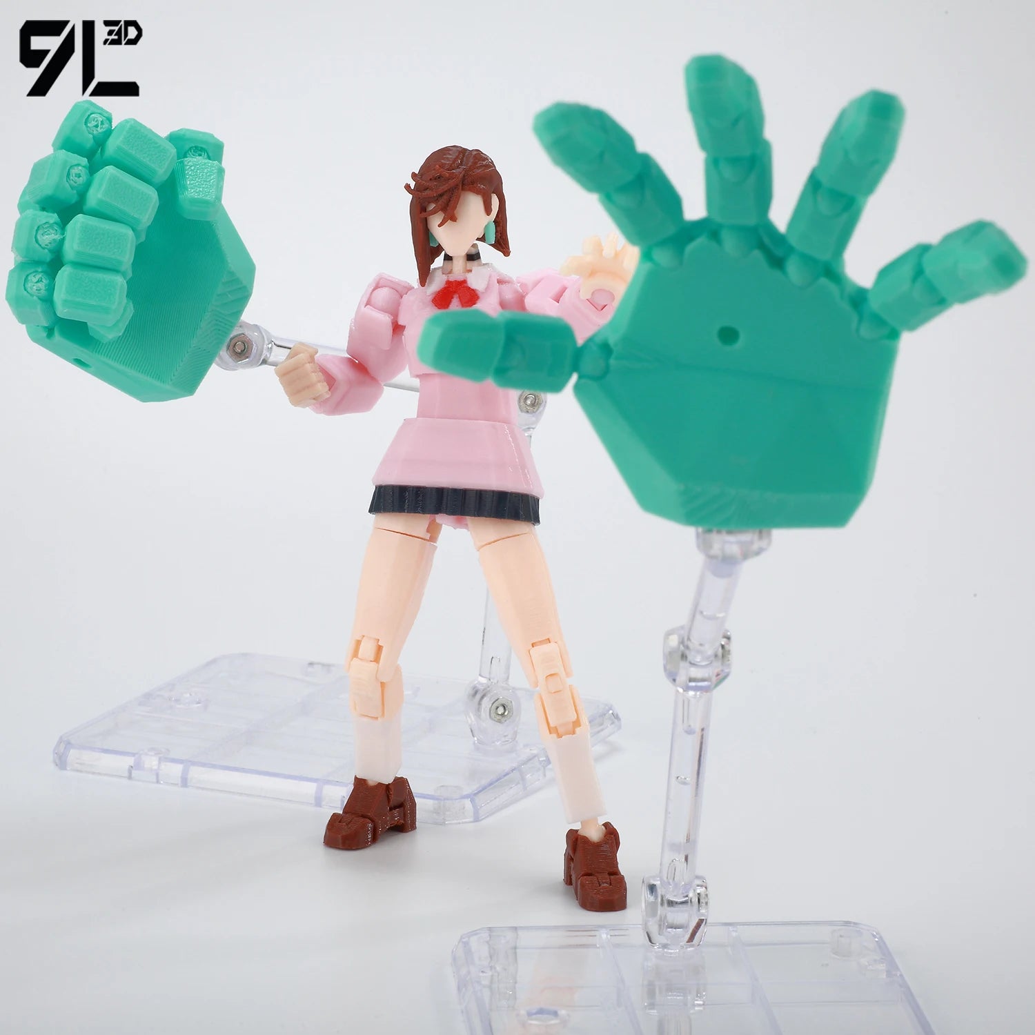 9LToyWodu Dandadan Limited Edition Puppe Anime Figur Spielzeug Modell Momo Ayase Design für Geschenk Anime Stressabbau Dekompression T13