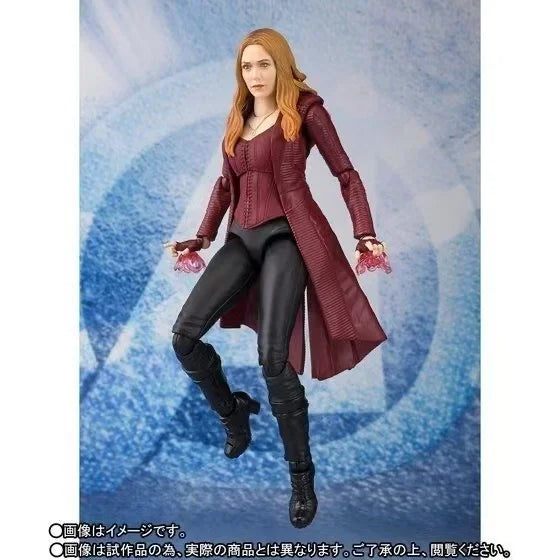 Bandai Shf Avengers 4 Avengers 4 Scarlet Witch Soul Limit Scarlet Figure Model