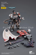 In Stock Original JOYTOY 1/18 Action Figure WARHAMMER 40000 Grey Knights Castellan Crowe Animation Figure Model Collection