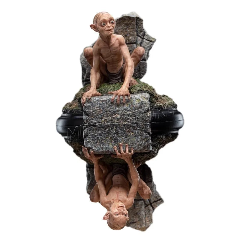 ‌The Lord of The Rings Anime Figures The Hobbit  LOTR Action Figure Gollum Smeagol Figurine Ornament Birthday Gift for Kids Toys