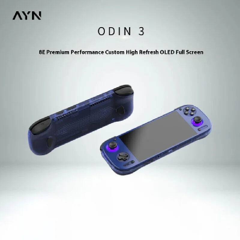Sales AYN Odin 3 Game Console 6Inch 1080P 120Hz AMOLED Screen Game Console 8000mAh Customized Handheld Game Consoles Gamepad PC