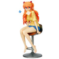 Asuka Langley Evangelion BBG Pretty Girl Anime Ornament Handmade Desktop Trendy Model Play