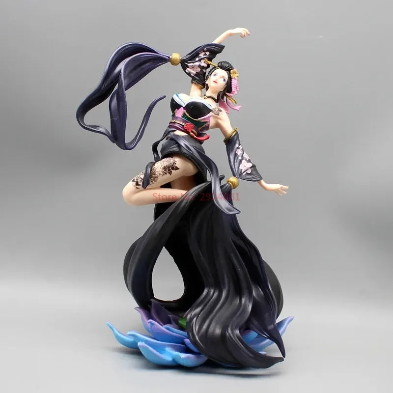 27 cm One Piece Anime Figur Gk Nico Robin Kabuki Kimono Resonance Serie Doppelköpfige Actionpuppe Modellsammlung Spielzeug Weihnachtsgeschenk