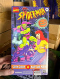 Hasbro Marvel Legends Green Goblin Mary Jane Retro Video Tape Series Double Set 6-inch Action Figure Figure