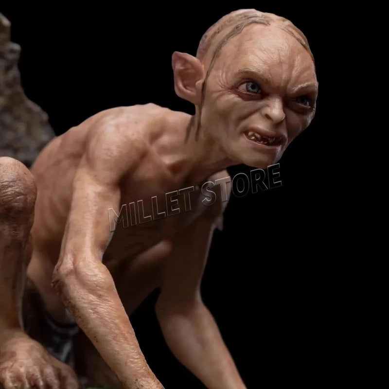 ‌The Lord of The Rings Anime Figures The Hobbit  LOTR Action Figure Gollum Smeagol Figurine Ornament Birthday Gift for Kids Toys