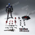 Pre sale LPZZ UPFinegures 1/12 DC004 Batman Arkham Knight Anime Figurine Collectible Arkham Knight Action Figure Model Toys