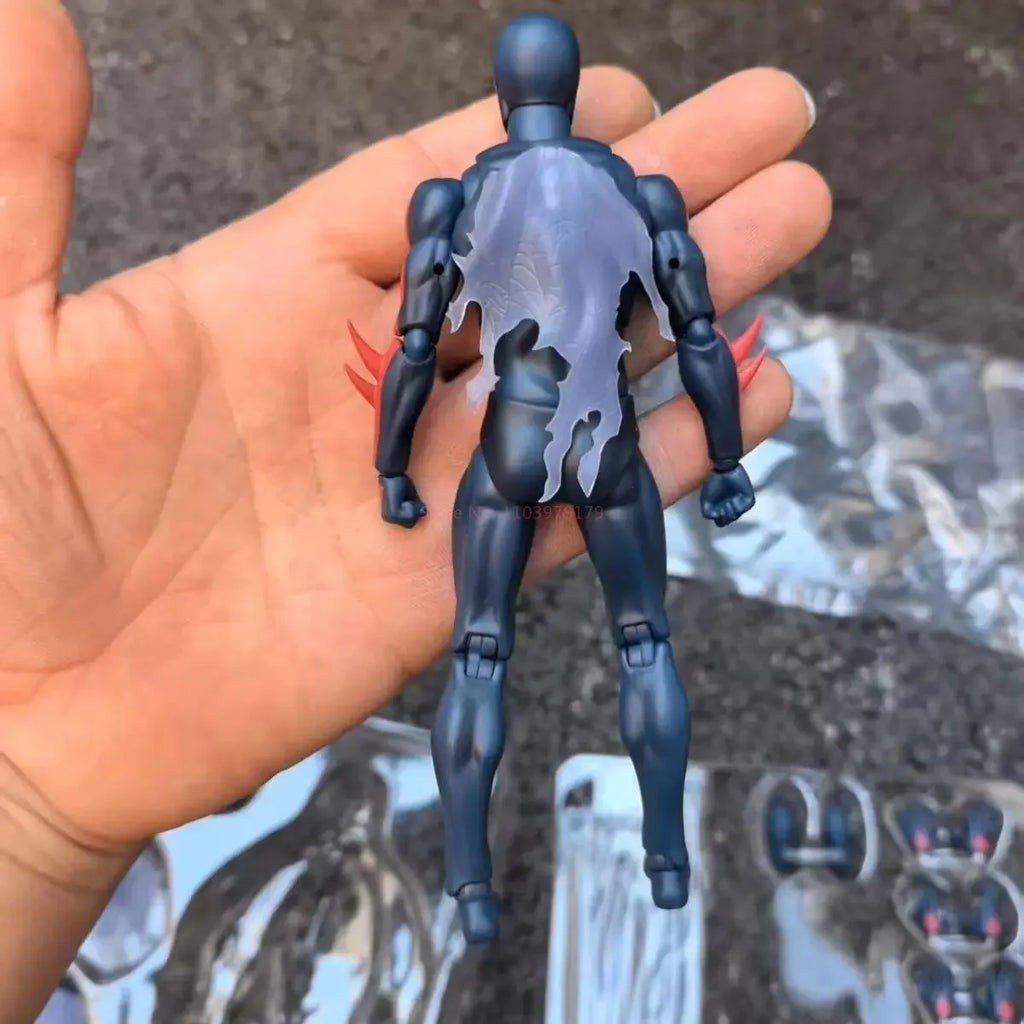 Hot Anime Mafex 239 Spider Man 2099 Comic Version Action Figure Joint Mobile Handpiece Model Desktop Collectibles Toy Boys Gift